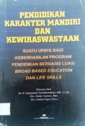 PENDIDIKAN KARAKTER MANDIRI DAN KEWIRAUSAHAAN