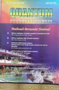 QUANTUM : JURNAL MADRASAH DAN PENDIDIKAN AGAMA ISLAM