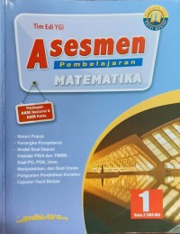 ASESMEN Pembelajaran MATEMATIKA 1 KELAS X SMA/MA