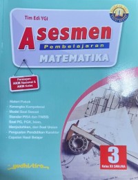 ASESMEN Pembelajaran Matematika 3 : KLS XII SMA/MA