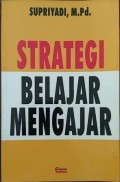 STRATEGI BELAJAR MENGAJAR