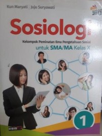 SOSIOLOGI K Peminatan IPS 1 SMA KLS X