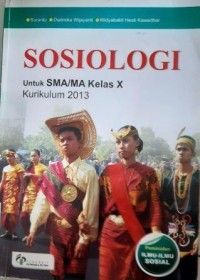 SOSIOLOGI SMA/MA Kls X Peminatan