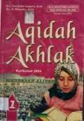 AQIDAH AKHLAK Madrasah Aliyah Kls X KUR 2004