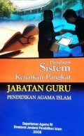 PANDUAN SISTEM KENAIKAN PANGKAT JABATAN GURU PENDIDIKAN AGAMA ISLAM