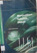 Menjadikan Sokolah Efektif, buku serial Dasar dasar perencanaan pendidikan terbtan UNESCO