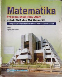 MTK Prog studi ilmu Alam SMA / MA KLS 3