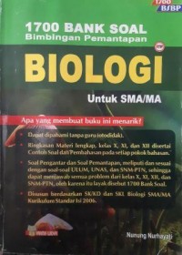 1700 BANK SOAL Bimbingan Pemantapan BIOLOGI SMA/MA
