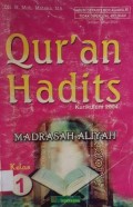 QUR'AN HADITS KURIKULUM 2004 MADRASAH ALIYAH KLS 1