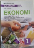 Ekonomi Untuk SMA/MA Kls X Kurikulum 13 Yang Disempurnakan Kelompok Peminatan