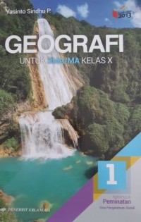 Geografi Untuk SMA/MA Kls X  Peminatan