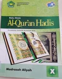 Al-Qur`an Hadis Kelas X