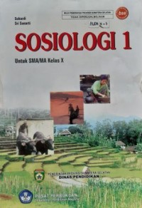 Sosiologi. SMA/MA X