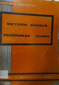 Metode Khusus Pendidikan Agama