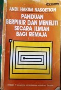 Panduan Berpikir dan Meneliti Secara Ilmiah Bagi Remaja