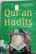 Qur'an Hadits Kurikulum 2004 MA Kelas 2